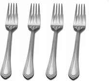 Regent Bead 18/10 Stainless Steel Salad Fork (Set of Four)
