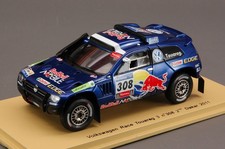 Spark Volkswagen Race Touareg 3 Red Bull N 308 2nd Rally Dakar 2011 G.de Villiers 1:43 S0824