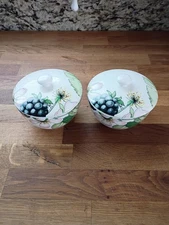 Portmeirion Eden Fruits Sugar Bowl - Set of 2