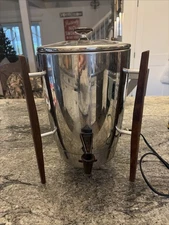 Vintage REGAL MCM  Automatic Percolator Coffee Maker 1330 Atomic Works Read