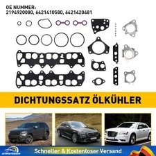 Dichtungssatz Dichtsatz Ölkühler 524281 Für Mercedes 280 320 350 CDI OM642 Dodge
