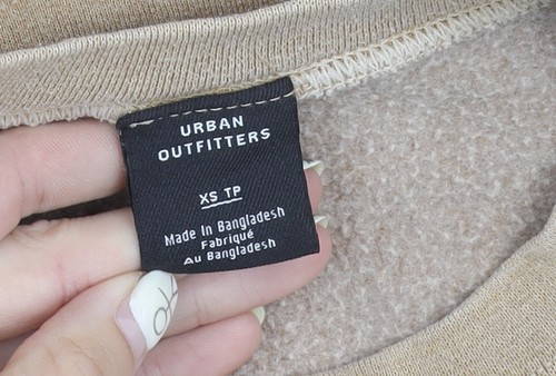 Urban Outfitters Unisex Beige Graphic Print XS Sweatshirt - Picture 4 of 12
