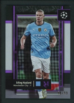 2025 ERLING HAALAND 58/99 TOPPS UEFA CHAMPIONS LEAGUE MUSEUM COLLECTION