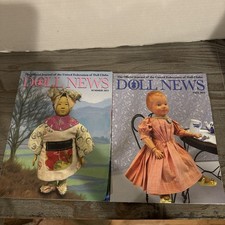 Lot of 2 UFDC Doll News Magazines 2021 Fall And Summer Collector Book