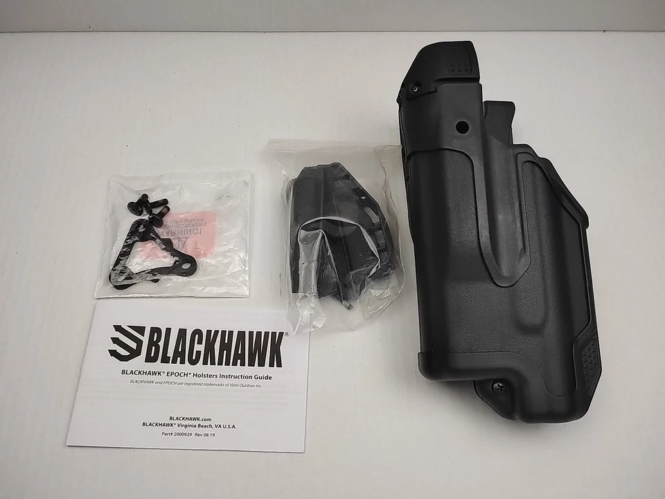 BLACKHAWK 44E000BK-L Glock 17/22/31 Epoch Level 3 Molded Light Bearing - Image 2 of 4
