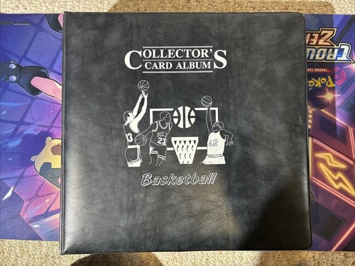 Binder Unsorted NBA Trading Cards - 7lbs - Hoops, Fleer, Upper Deck, Early 90s