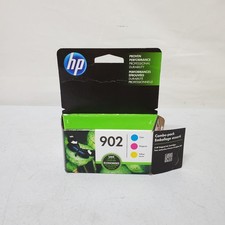HP 902 Genuine Ink Cartridge EXPIRED Cyan Magenta Yellow OPEN BOX NEW
