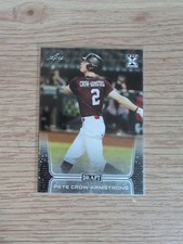 2020 PETE CROW ARMSTRONG LEAF DRAFT BASEBALL ROOKIE    HOT   MINT   SOLD 2