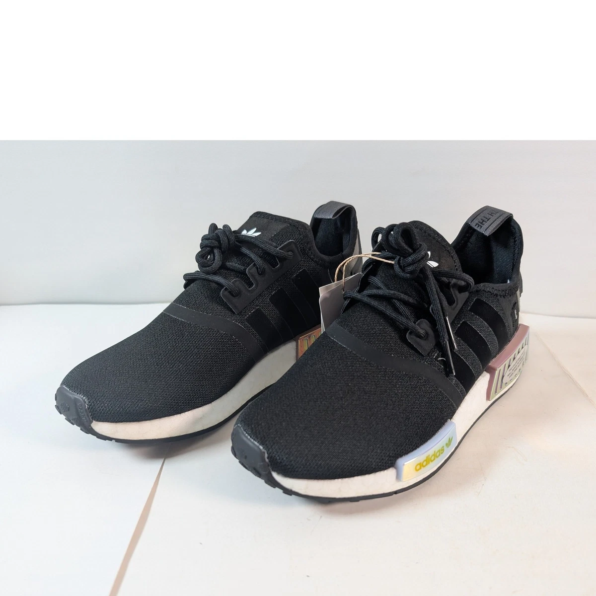 adidas NMD_R1 Black White W for sale | eBay