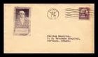 DR JIM STAMPS US COVER DANIEL WEBSTER FIRST DAY ISSUE SCOTT 725