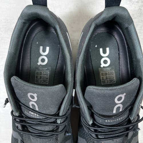 Scarpe da corsa impermeabili On Cloud 5 - Uomo taglia 11 - nere lotto - Foto 8 di 10