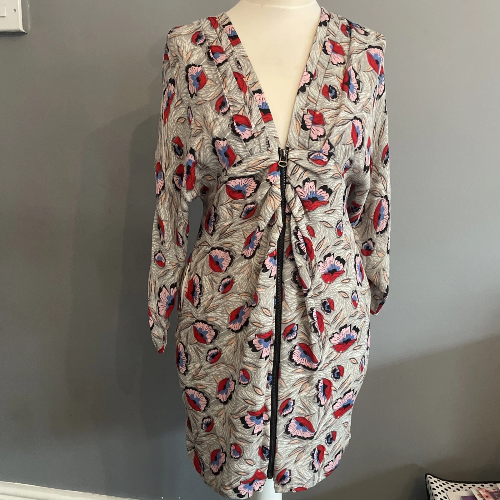 Abito Balenciaga Paris Sexy vintage 100% seta taglia media