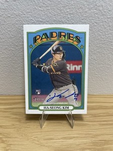 2021 Topps Heritage - Real One Autographs Ha-Seong Kim #ROA-HSK (AU, RC)