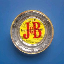 cendrier publicitaire j&b scotch whisky en verre
