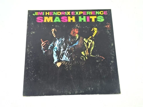 Vintage 1969 Jimi Hendrix Experience Smash Hits LP Record w Poster Reprise