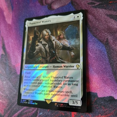 MTG Final Fantasy Thancred Waters Surge Foil Rare 0031 FIC