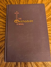 Vintage 1966 The Methodist Hymnal, Hardcover, Christian Music Free Shipping