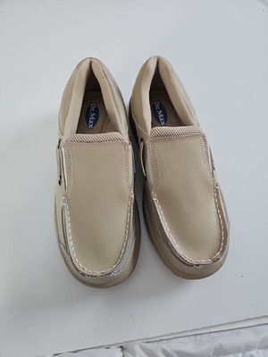 New Dr Max Mens Leather Loafers Sz 9