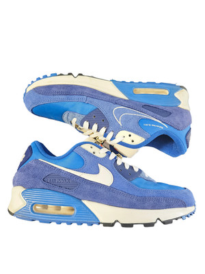 Size:10 - Rare NIKE Air Max 90 SE First Use Signal Blue DB0636-400