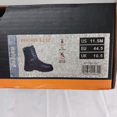 Magnum Panther Tactical Boots Mens 11.5M Black Leather Military Police New Other Magnum Panther Tactical Boots Mens 11.5M Black Leather  main image 4