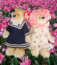 Vintage Ty Attic Treasures Collection Rosalie Breezy Bear 1993 Jointed Lot
