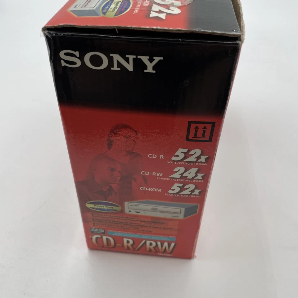 Sony CD-R/RW internal CD Recorder Writer Drive 52X 24X 52X  # CRX220A1  OPEN BOX - Image 4 of 4