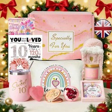 10th Birthday Gifts for Girls,Happy 10th Pamper Gift Basket Ideas for Daughter