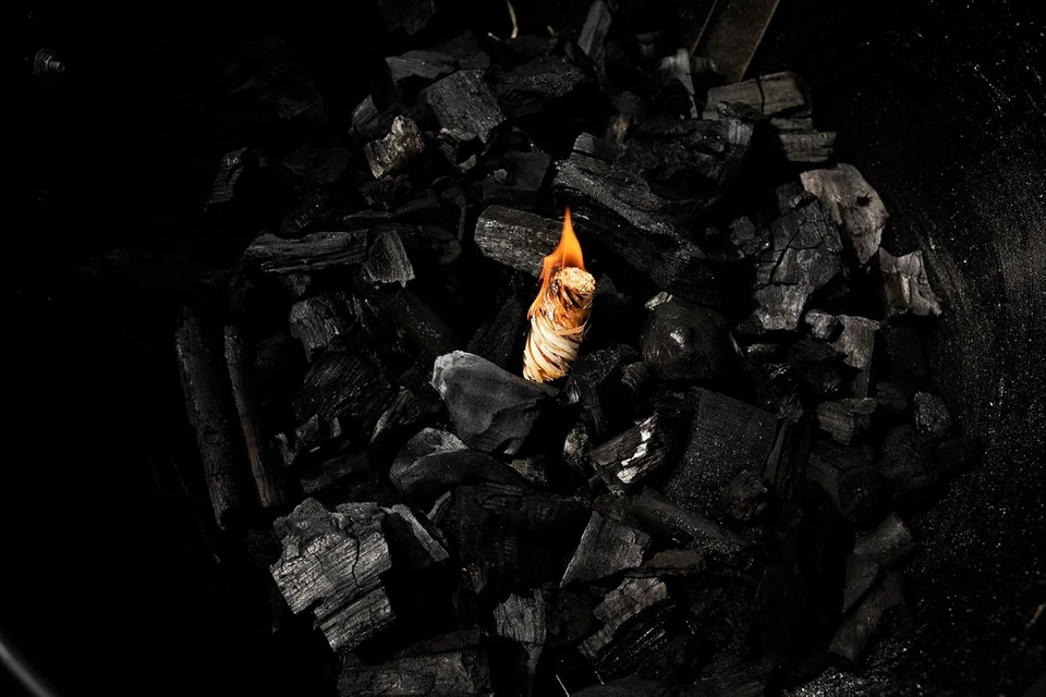 Arrancador de fuego 24 piezas - Arrancadores de fuego naturales para chimenea, estufa de leña de pellets, F Foto 4 de 4