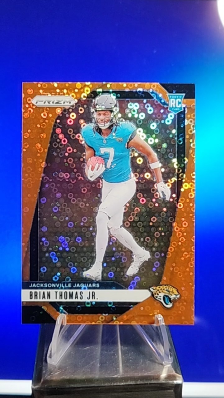 2024 Panini Prizm - Rookies Brian Thomas Jr. #314 Disco Prizm (RC)