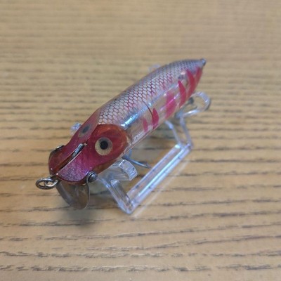 Old Lure Golden Eye, Adjustable Lip, Unused, Sport Saurus, Balsa 50