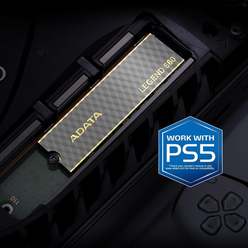 ADATA Legend 860 1TB M.2 NVMe Gen4 SSD, PCIe4, R/W 6000/4000 MB/s, PS5 Compatibl - Picture 7 of 10