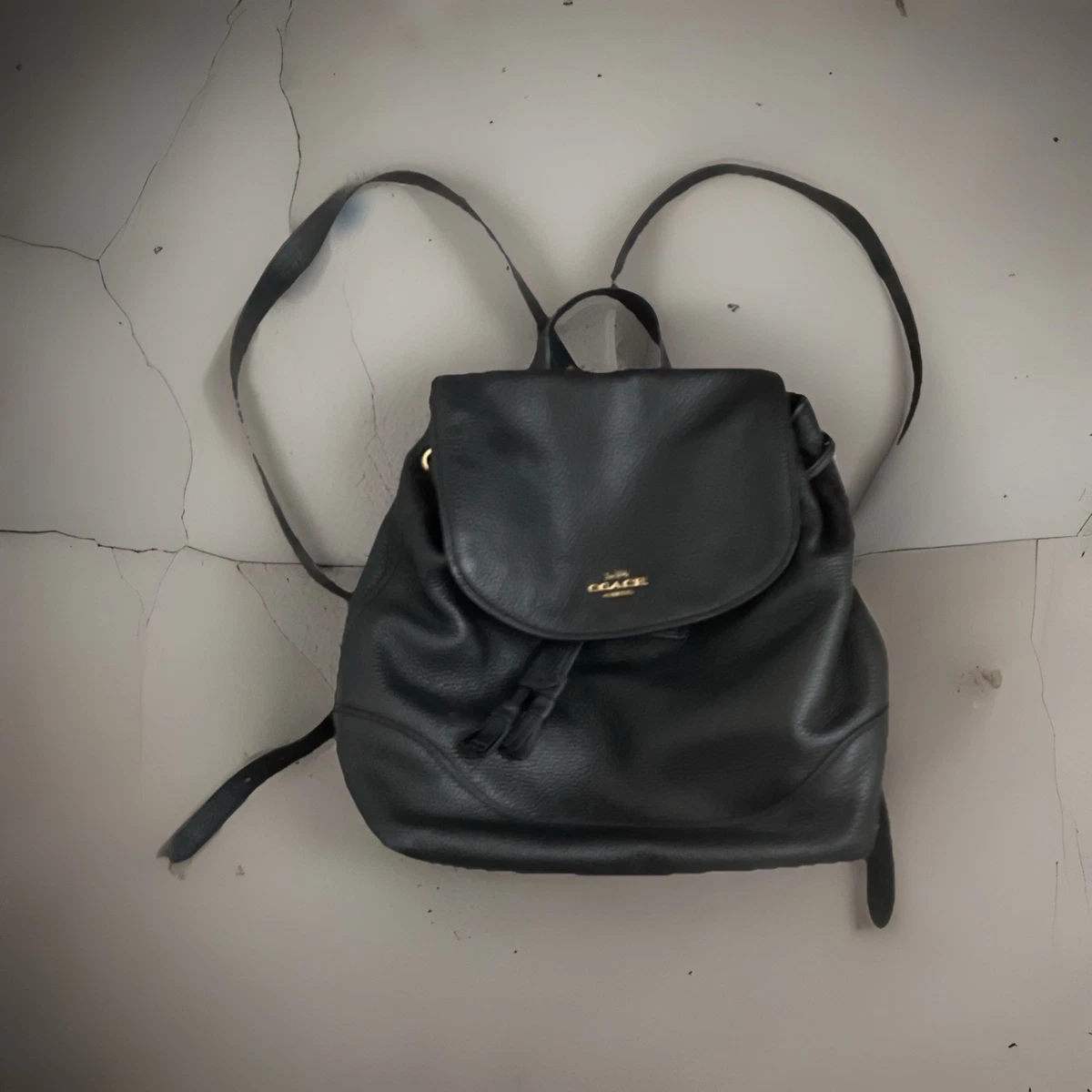 Coach Black Leather Backpack Bags & Handbags for Women for sale | eBay