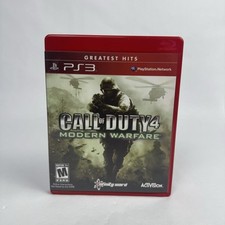 Call of Duty 4: Modern Warfare Greatest Hits Sony PlayStation 3 PS3 Complete CIB