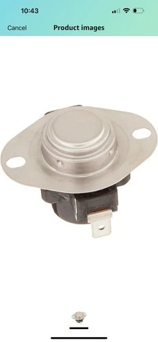 Emerson 3F05-1 Adjustable Snap Disc Fan Control