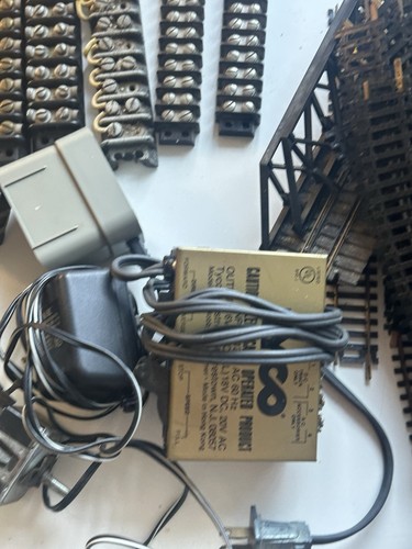 Huge Lot HO Tyco Atlas Train Tracks Straight Curve Switches Outputs Connectors - Picture 5 of 15