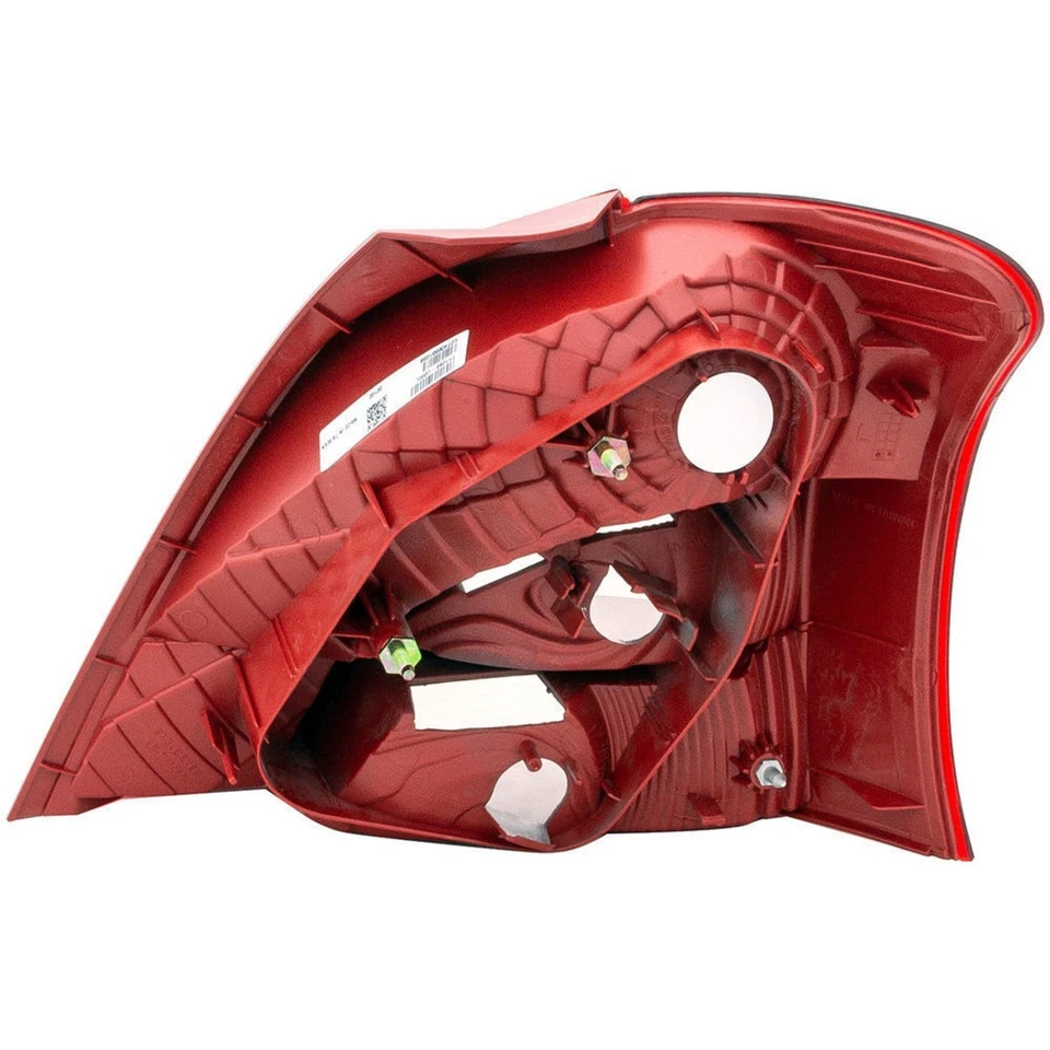 Luz trasera izquierda transparente y roja Dorman 1611664 para Toyota Yaris 2006-2008 Foto 3 de 4