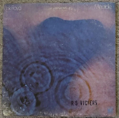 Pink Floyd Meddle LP Harvest SMAS-832 Stereo 1971 Prog Rock Classic