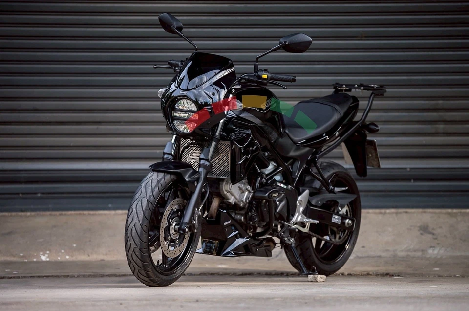 PARA SUZUKI SV650A SV650 A PANEL DE VIENTRE BAJO CUBIERTA CARENADO NEGRO 2016++ Foto 4 de 4