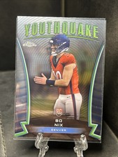 2024 Topps Chrome - Youthquake Bo Nix #Y-16 (RC)