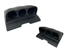 03-07 Subaru Forester Dash Storage Lid Trim 52mm Triple Gauge Pod Mount