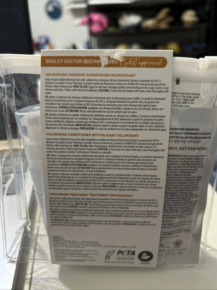 Bosley MD Revive цветной сейф - Изображение 2 из 4