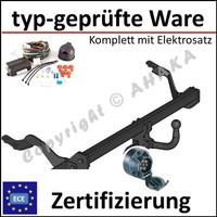 AHK & Elektrosatz ES7 FüR Citroen Berlingo 08- AnhäNgezugvorrichtung Kasten