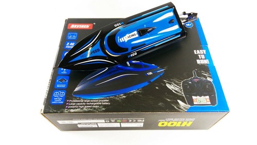 RC JET Speed Boat Yacht Salina Racing Model Ship Water Cool SKYTECH H100 UK 2.4G - Picture 2 of 24