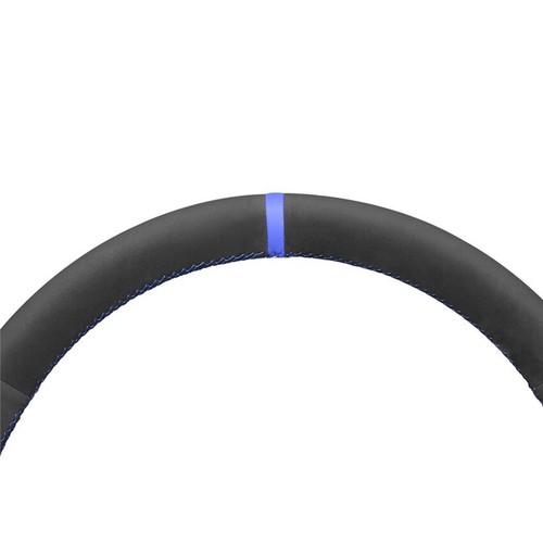 Black Suede Car Steering Wheel Cover for Opel Antara Saturn Vue Vauxhall Antara - Picture 5 of 10