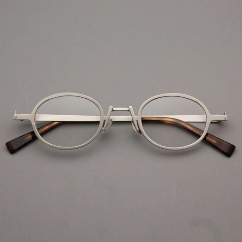 Pequeñas gafas redondas vintage para hombre y mujer con capacidad RX marcos retro 43-17-135 - Imagen 6 de 24