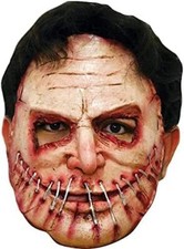 Serial Killer 09 Mask Scary Zombie Fancy Dress Halloween Adult Costume Accessory