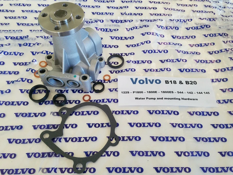 Bomba de agua Volvo B18 y B20 para P1800 1800E 1800ES - 122S - 544 - 142 - 144 - 145 Foto 3 de 4