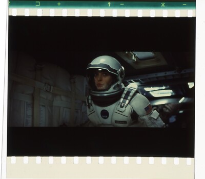 Interstellar 70mm IMAX Film Cell Frame - BRAND Anne Hathaway Zero