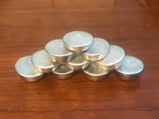 3 ounce TIN / Pewter Metal Round tin bullet/solder casting alloy scrap