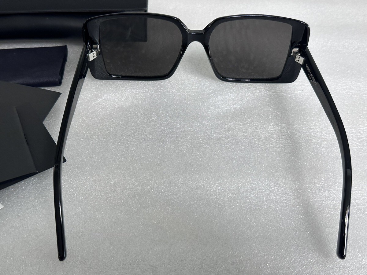 SAINT LAURENT SL 451 サンクラス SL451 001 Saint Laurent™ SL 451 001 56 Black Sunglasses